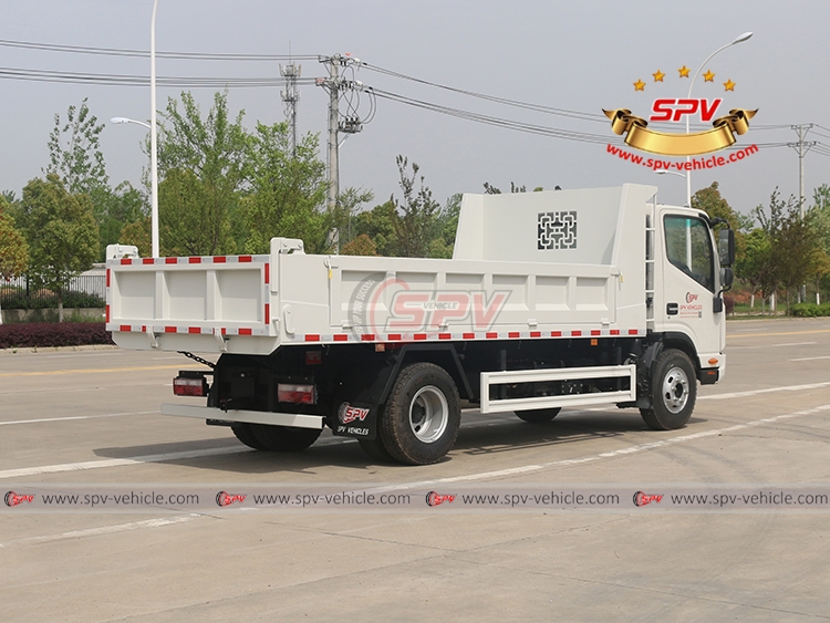 3 Tons Dump Truck JAC - RB 3 Tons Dump Truck JAC - RB
